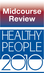 Midcourse Review Healthy People 2010 logo