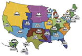 Green Power Equivalency Calculator map