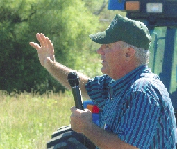 Ted Gilles on tour in 2006.