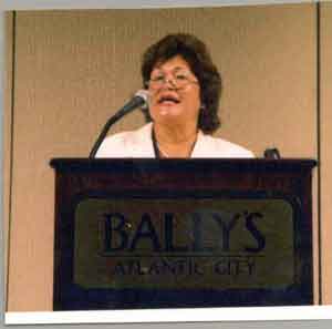 Philadelphia District Director Marie Tomasso speaks at Excel Conference