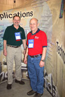 (left) Jim Barnes and Howie Lorenz, former NRCS Soil Scientists and current Wisconsin Earth Team volunteers