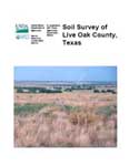 Cover of Soil Survey of Live Oak County, Texas