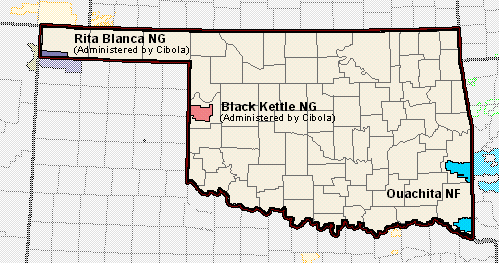 National Forests and Grasslands in Oklahoma