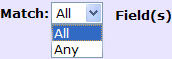 Match All Field(s)