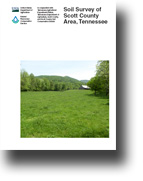 soil survey report for The Scott County Area, Tennessee