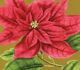 Golden Poinsettia Holiday Cards