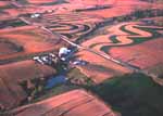 Iowa farmland in stripcropping (NRCS photo)