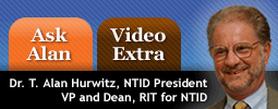 Alan Hurwitz, CEO, NTID, Vice President and Dean, RIT for NTID