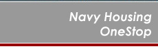 Header: Navy Housing OneStop