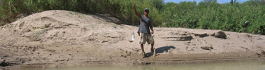 Fishing the Rio Grande is a popular activity on both sides of the border