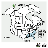 Distribution of Solidago fistulosa Mill.. . Image Available. 