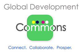Global Development Commons. Connect. Collaborate. Prosper.