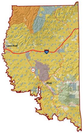 Moab Field Office Map