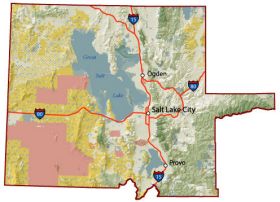 Salt Lake Field Office Map