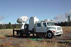 One of NSSL's SMART radars was deployed in California as part of the Hydrometeorological Testbed.