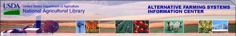Random images that represent what Alternative Farming Systems Information Center offers