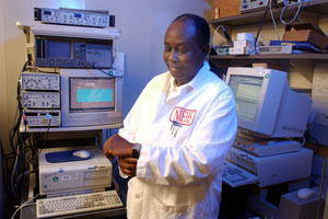 Edmund Koker, shown at work in a 2004 photo. 