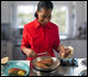 woman cooking a meal