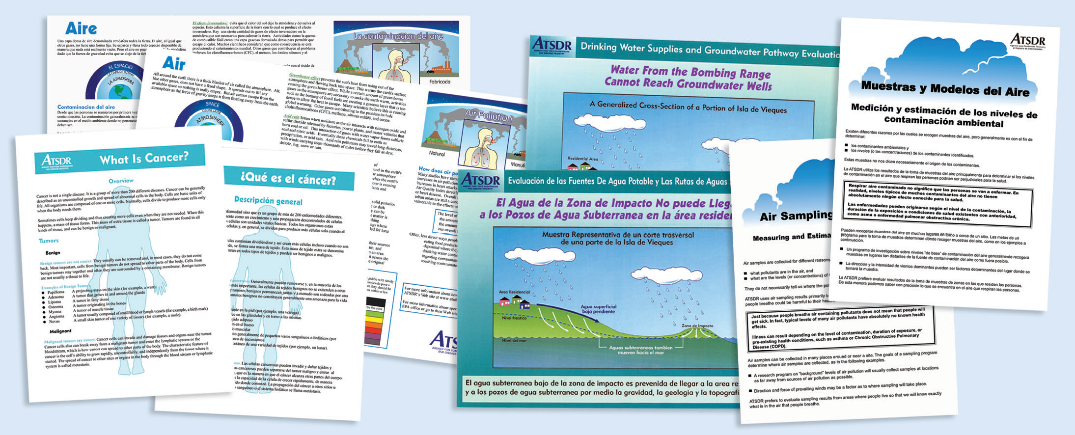 Publicaciones de la ATSDR sobre Vieques