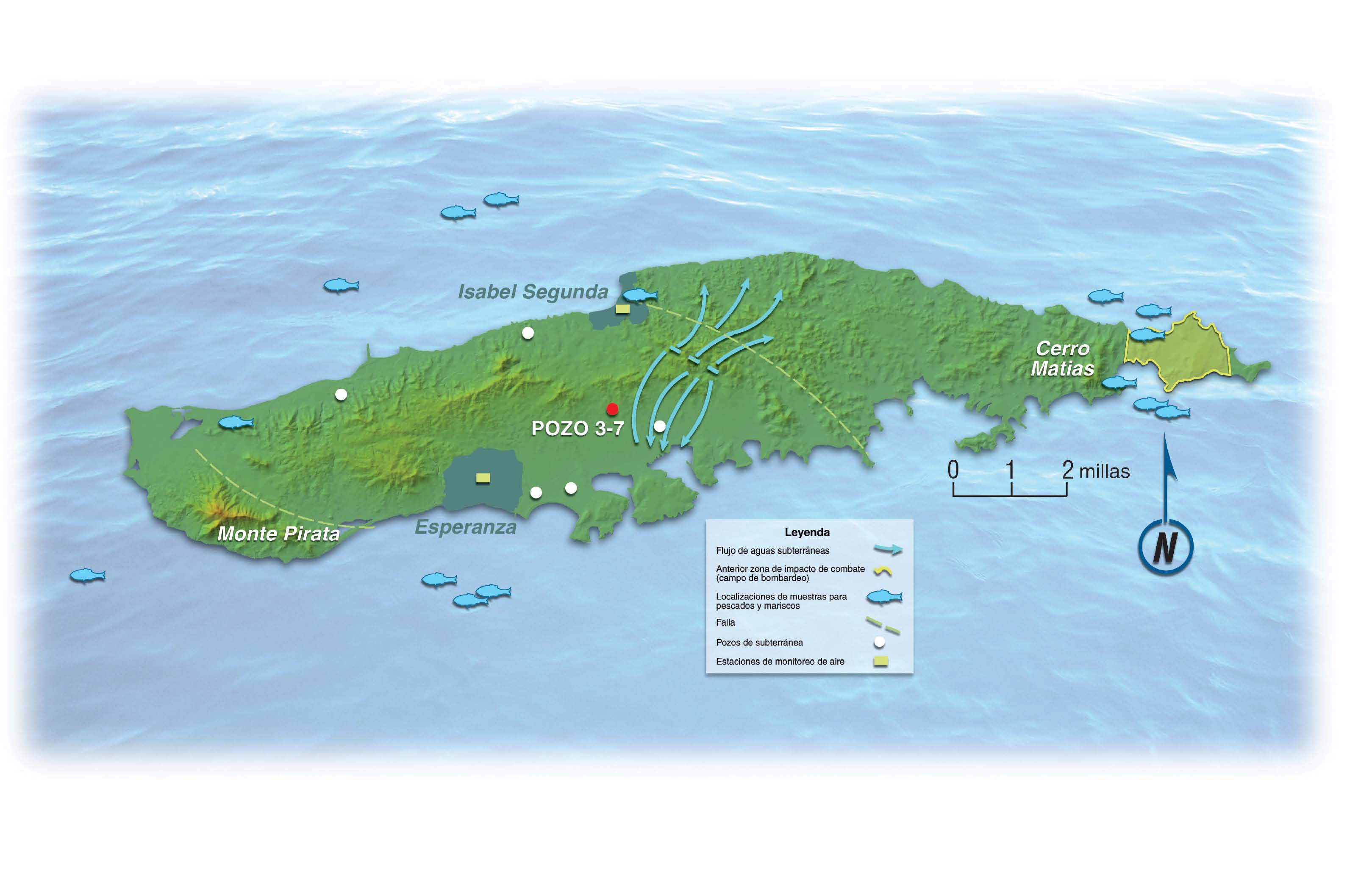 Topografía de Vieques