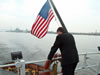 Congressman Rob Andrews takes a boat ride on the Delaware River to review efforts to protect our region’s water supply.