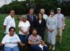 Congressman Andrews meets with Woodbury's mayor Leslie Clark, Councilwoman Brown, and other constituents.