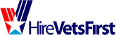 Hire Vets First Logo