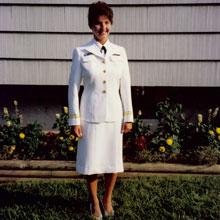 Blackwell in NOAA Corps uniform