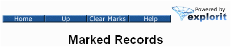 Marked Results Page Tool Bar
