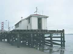 house holding San Francisco Bay tide gauge