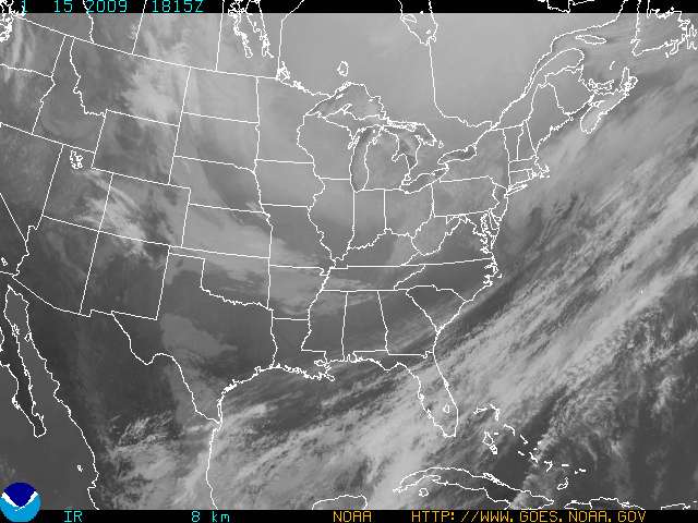 Latest satellite image - click for a larger image