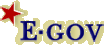 E-Gov logo: Powering America's future with technology