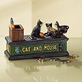 Cat and Mouse Mechanical Bank