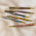 Floral Cloisonné Pens