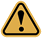 [Current Conditions] An orange triangle with a black exclamation point that is symbolic of Public Safety information.