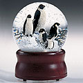 Musical Penguin Snowglobe