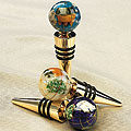 Worldly Gemstone Wine Stoppers