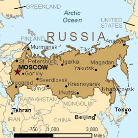 Map - Russia