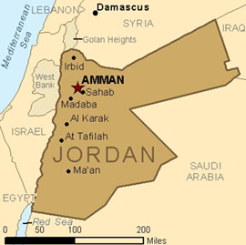 Map - Jordan