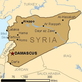 Map - Syria
