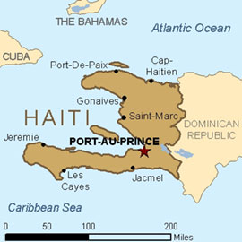 Map - Haiti
