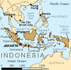 Map - Indonesia