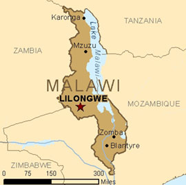 Map - Malawi