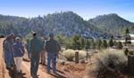 tour is of conservation practices we put into place on the Navajo Reservation -- Asaayi Lake