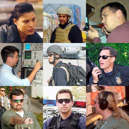 Date: 01/15/2009 Description: Montage of Diplomatic Security personnel in action. State Dept Photo