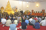 Asian and Pacific Islander Organization National Training Conference participants stop at a Buddist monastery on their tour of Homestead, Florida (NRCS photo -- click to enlarage)