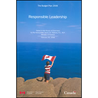 The Budget Plan 2008 : Responsible Leadership