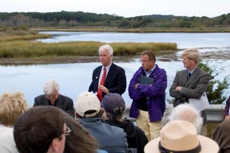 Delahunt Speaks to Local Officials about Herring River Restoration
