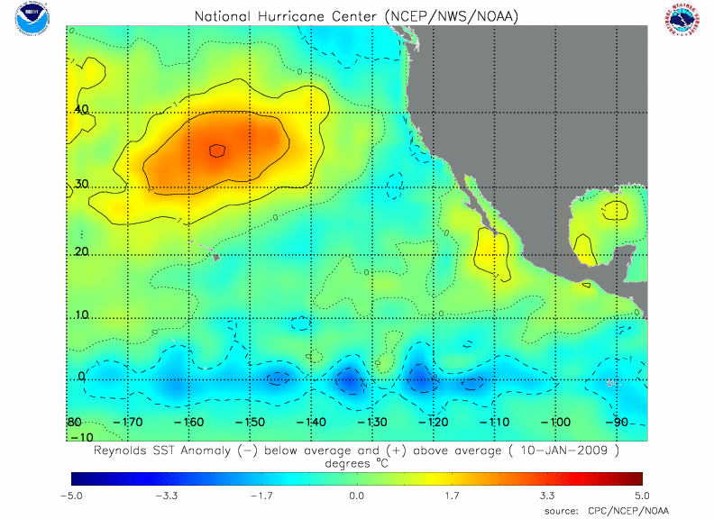 Eastern Pacific SST Anomaly