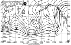 Latest 96 hour Pacific 500 mb forecast--High Seas